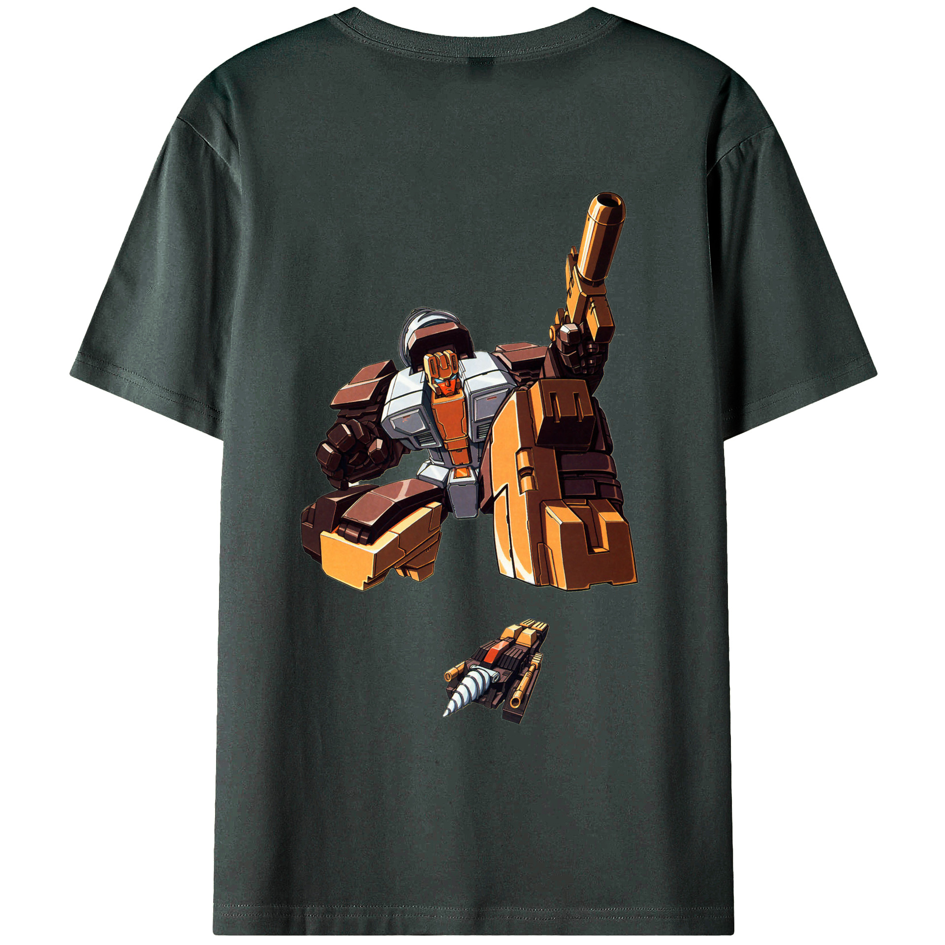 （画像用）  綿100％ メンズ半袖Tシャツ（バックプリント） 通気性